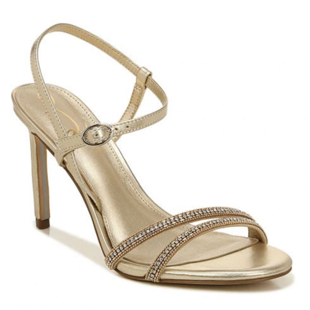 Sam Edelman Metallic Heels! Worn Once!